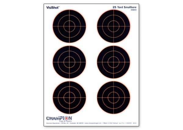 Bull Target Paper Champion Visishot Paper Targets, 3